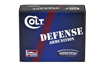 DoubleTap Ammunition Colt Defense, 45 ACP, 230Gr, Jacketed Hollow Point, 20 Round Box