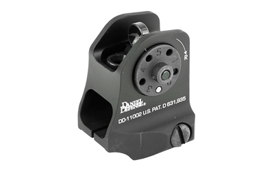 Daniel Defense Sight, A.15 Fixed Rear Sight, Fits Picatinny, Black Finish