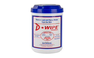 D-Lead Wipes, 150 Count, Disposable Wipes, 8/Pack, Pop Up Canister