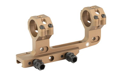 DLOC Precision Cantilever Scope Mount, 30mm, 2.05" Height, Hardcoat Anodized Finish, Tan, Fits Picatinny
