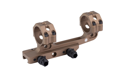 DLOC Precision Cantilever Scope Mount, 34mm, 1.53" Height, Hardcoat Anodized Finish, Tan, Fits Picatinny
