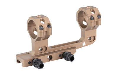 DLOC Precision Cantilever Scope Mount, 34mm, 2.05" Height, Hardcoat Anodized Finish, Tan, Fits Picatinny