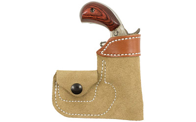 DeSantis Gunhide North American Arms Pocket Holster, Fits North American Arms with 1" - 1 1/8" Barrel, Ambidextrous, Ammo Pouch, Leather Material