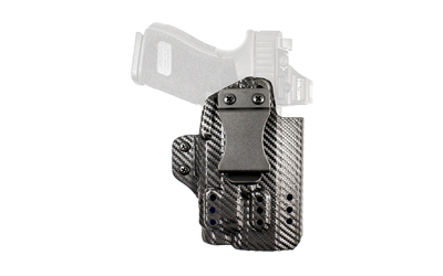 DeSantis Gunhide Persuader, Inside Waistband Holster, Fits GLOCK 19/23/32/45/19X/19 GEN 5 TLR-7A, Kydex Construction, Carbon Fiber Finish, Black