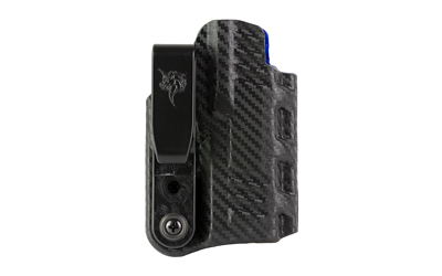 DeSantis Gunhide Slim-Tuk, Inside Waistband Holster, Fits Sig Sauer P365, Ambidextrous, Carbon Fiber Exterior Finish, Blue Kydex Interior