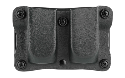 DeSantis Gunhide Quantico, Mag Pouch, Ambidextrous, Black, DBL STK 9mm/40, Kydex