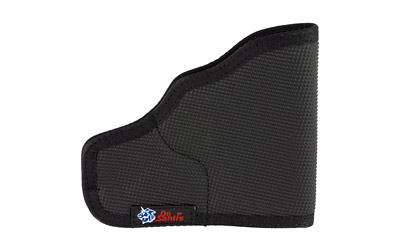 DeSantis Gunhide Ammo Nemesis Pocket Holster, Fits J-Frame 2.25", Bodyguard .38, Ruger LCR, Ambidextrous, Black