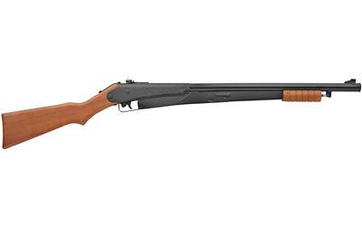 Daisy Model 25, Pump Air Rifle, BB, 350 Feet Per Second, 10.75" Barrel, Black Color, Wood Stock, 50Rd Capacity