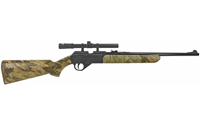 Daisy Camo Grizzly w/ Scope, Air Rifle, 177 Pellet/BB, 350 Feet Per Second, Camo Color, Synthetic Stock, 650Rd Capacity