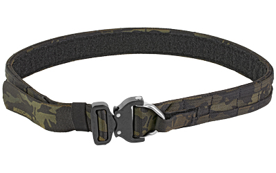 Eagle Industries Medium, MultiCam Black, Operator Gun Belt, Cobra Buckle closure with built-in D-Ring attachment