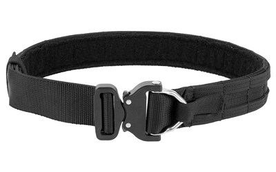 Eagle Industries Operator Gun Belt, Cobra Buckle w/D-Ring Attachment, Two Rows of Molle, Small 29"-34", Black