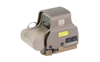 EOTECH EXPS2-0, Holographic Sight, Non-Night Vision Compatible, Red Reticle, 68 MOA Ring with 1 MOA Dot, Matte Finish, Tan, Side Buttons