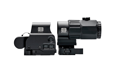 EOTECH HHS IX, Holographic Sight and Magnifier, Red DCR Reticle, 68 MOA Outer Reticle with 1 MOA Dot Reticle, Night Vision Compatible