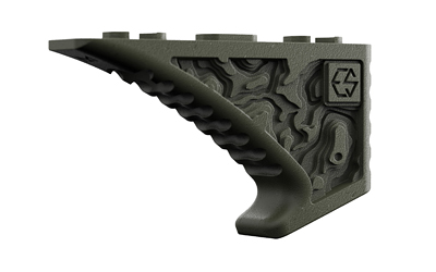 Edgar Sherman Design Enhanced Fore Grip, MLOK Compatible, Matte Finish, Ranger Green