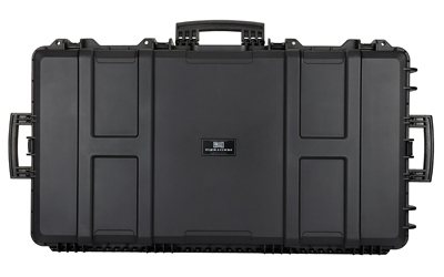 Evolution Outdoor Liberator, Double Rifle Case, Reinforced Polypropylene Construction, Pick N Pluck Foam, Black, 40"x21"x7.4", 19.25 lbs