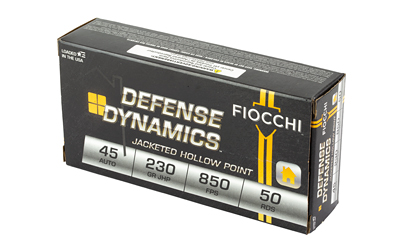 Fiocchi Ammunition Fiocchi Centerfire Pistol, 45 ACP, 230Gr, Jacketed Hollow Point, 50 Round Box — photo 3
