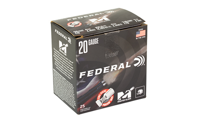 Federal Master Class, 20 Gauge, 2.75", #7.5, 2.75 Dram, 7/8 oz, Lead, 25 Round Box — photo 2