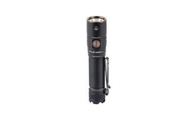 FENIX E28R V2, Flashlight, White LED, 1,700 Lumens, 4.76" Long, Anodized Finish, Black, Includes Rechargeable 18650 and USB Type-C Charging Cable