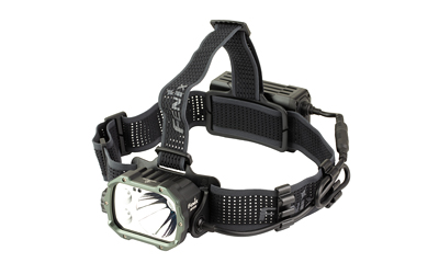 FENIX HP35R Professional, Headlamp, White LED, 4,000 Lumens, Matte Finish, Black, Includes Headband and Rechargeable 10,000mAh Battery Pack
