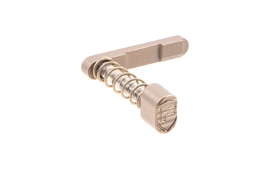 Fortis Manufacturing, Inc. Billet Magazine Catch and Release, Nitride Finish, Flat Dark Earth, Fits AR-15