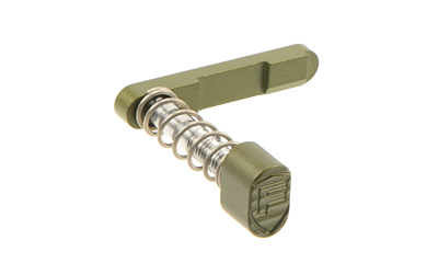 Fortis Manufacturing, Inc. Billet Magazine Catch and Release, Nitride Finish, Olive Drab Green, Fits AR-15