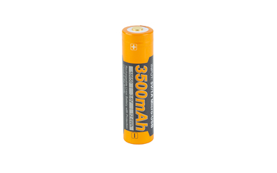 FENIX USB Rechargeable 18650 Battery, Micro USB Charging Port, 3500mAh, 3.6V, Black