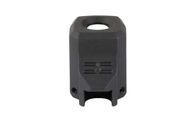 Faxon Firearms EXOS-525, Compensator, 9MM, Compatible with Sig Sauer P365/XL, Anodized Finish, Black