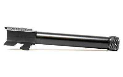 Faxon Firearms Duty Series, Button Rifled, Threaded Drop In Barrel, 9MM, 1/2X28 Thread Pitch, 1:10 Barrel Twist, Fits GLOCK 17, Gen 2-4