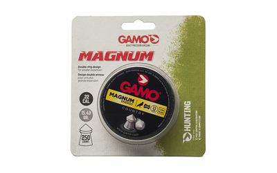 Gamo USA Gamo Magnum, Spire Point Double Ring, .22 Pellet, Pointed Nose, Tin, 250 Count