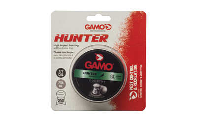 Gamo USA Gamo Hunter, Pellets, .177 Pellet, Round Nose, Tin, 250 Count