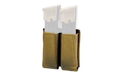 GBRS Group Double Pistol, Magazine Pouch, Coyote Brown, Fits (2) Pistol Magazines