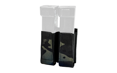 GBRS Group Double Pistol, Magazine Pouch, MultiCam Black, Fits (2) Pistol Magazines