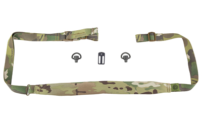 GBRS Group Second Best Sling Bundle, 40" Adjustable Front End, 20" Adjustable Back End, 16" Minimalist Neck Pad, Multicam