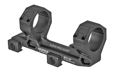 Geissele Automatics Super Precision, Mount, 30mm, Fits Vortex 1-6X Scopes, Black Color, Anodized Finish