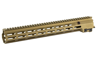 Geissele Automatics MK16, Super Modular Rail, AR15 Handguard, 15", M-LOK, Anodized Finish, Desert Dirt Color