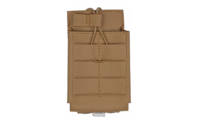 Grey Ghost Gear Single 7.62 Mag Pouch, Fits 7.62 NATO/308 Winchester AR Magazines, Laminate Nylon