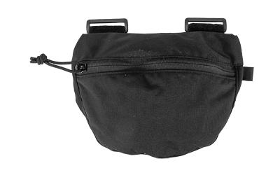 Grey Ghost Gear GHP (Plate Carrier Lower Accessory Pouch), Nylon Construction, Zipper Pouch, Matte Finish, Black