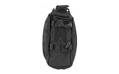 Grey Ghost Gear Slim Medical Pouch, Black, 500D Cordura Nylon, 5"x4"x2.5"