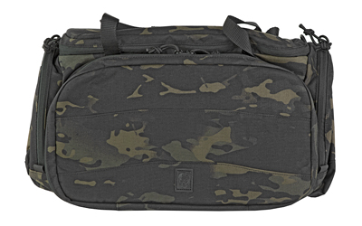 Grey Ghost Gear Range Bag, 9"T X 20"W X 7"D, 1260 Cubic Inches, Nylon, Multicam Black