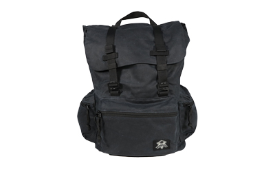 Grey Ghost Gear Drifter, Backpack, Waxed Canvas, 1820 Cubic Inches, Black