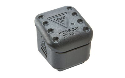 Ghost Inc. Mother of All Baseplates, Mag Extension, +6 Rounds, Fits Magpul PMAG 17, Matte Finish, Black
