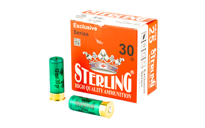 Sterling Exclusive Series, 12 Gauge 2.75", #7, 1 1/6 oz, Shot Shell, 25 Round Box