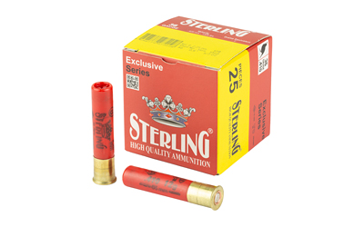 Sterling Exclusive Series, 410 Bore, 2.5", #8, 3/7 oz, Shot Shell, 25 Round Box