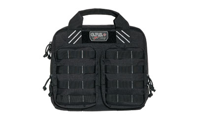 GPS Tactical, Range Bag, Black, Soft, Up To 2 Pistols