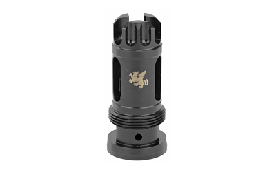 Griffin Armament Flash Compensator, 1/2X28, 5.56 NATO, Black Finish