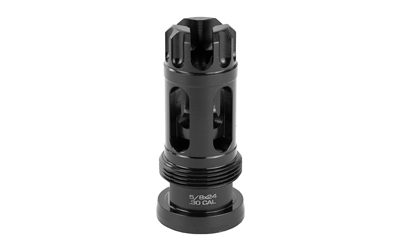 Griffin Armament Compensator, 7.62MM, Black, 5/8X24 .30 Caliber