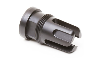 Griffin Armament Mini Flash Hider, 5.56 NATO, 1/2X28, Black Finish