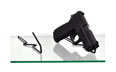 Gun Storage Solutions Handgun Back Kikstands, Vinyl Coated, Fits Guns As Small As .22 Caliber, 1 Per Stand, Free Standing