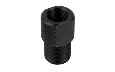 GrovTec Thread Adapter, 1/2X28 to 5/X24, Black Oxide Finish, Black