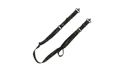 GrovTec Sabre 2 Point Sling, Matte Finish, Multicam Black, Includes Push Button Swivels
